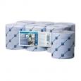 Reflex Wiper Rolls Blue 2ply. (6)