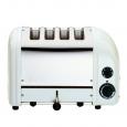 Dualit 4 Slot White Standard Toaster.