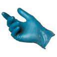 Blue Powdered Vinyl Gloves, Medium. (10x100) - (Case of 10)