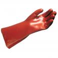 Red PVC Gauntlet 11"