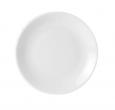 Porcelite Coupe White Plate 7"/18cm. (5x6) - (Case of 6)