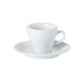 Porcelite Latte Saucer 4.5". (6x1)