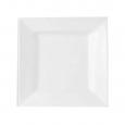 Porcelite Flat Square Plate 10.5"x10.5". (6x1) - (Case of 6)