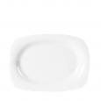 Porcelite Rectangular Plate 12.5"x9.5". (6x1) - (Case of 6)