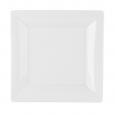 Porcelite Deep Square Plate 8.25"x8.25". (6)