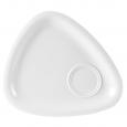Porcelite Triangular Gourmet Plate 11". (6)