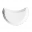 Porcelite Cresent Salad Dish 8". (6).