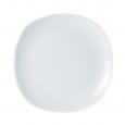 Porcelite Square Plate 10.6". (6)