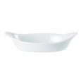 Porcelite Oval Eared Dish 12.5". (4x1) - (Case of 4)