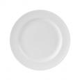 Simply White Winged Plate 8.25" (6x1) - (Case of 6)