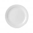 Simply White Narrow Plate 10" (6x1) - (Case of 6)