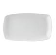 Simply White Rectangular Plate 12.5"x7.75" (4x1) - (Case of 4)