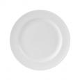 Simply White Winged Plate 9" (6x1) - (Case of 6)