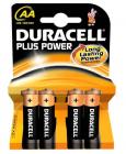 Duracell Plus AA Battery, R6. (4)