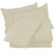 King Bed Quilt Set - Cream.