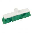 Green Stiff Hygiene Brush, 11".