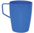 Blue Polycarbonate Handled Beaker 10oz. (1)