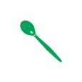 Green Polycarbonate Teaspoon (12)