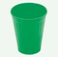 Green Polycarb Fluted Tumbler 7oz. (12)