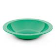 Green Polycarb Narrow Rimmed Bowl 6.8". (12)