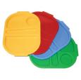 Red Polycarb Small Meal Tray 11"x9". (12)