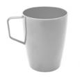 Grey Polycarb Antibacterial Beaker With Handle 10oz. (12)