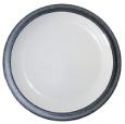 Black Rimmed Duo Polycarb Plate 9". (12)