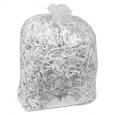 Clear Refuse Bags, 160 Gauge, 16"x25"x39". (200)