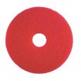 Red Polishing Floor Pad, 11". (5x1) - (Case of 5)