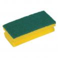 Easy Grip Yellow Non-Abrasive Foam Scourer. (60x1) - (Case of 60)