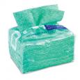 Chicopee Green J-Cloth Lavette Cloths. - (Case of 6)