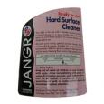 Jangro Hard Surface Cleaner Label.