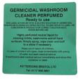 Jangro Germicidal Washroom Cleaner Label.