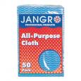 Jangro Blue All Purpose Cloth. (10x50) - (Case of 10)
