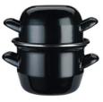 Kitchen Craft Enamelled Steel Mussels Pot, 4.7".