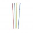 Assorted Flexi Straws, 8". (40x250) - (Case of 40)