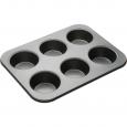 Master Class Non-Stick American Muffin Pan, 6 Hole.