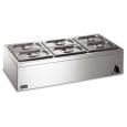 Lincat Lynx Bain Marie Dry Containers LBM3 6x2.75ltr.