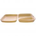 Double Compartment Boxes, 200x235x40mm. (2x100) - (Case of 2)
