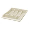 Cream Cutlery Tray.