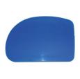 Blue Bowl Scraper, 4.75"x3.5". (10)