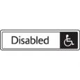 Disabled Door Sign.