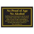 Proof of Age Sign