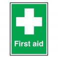 First Aid Sign.