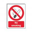 No Smoking Sign with Symbol.