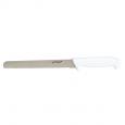 Genware White Serrated Edge Bread Knife, 7".