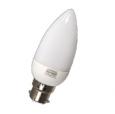 Energy Saving Candle Lamp, BC, 7W, Pearl.