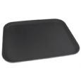 Rectangular Black Non-slip Tray 16"x12".