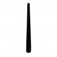 Black Taper Candle, 10". (4x50) - (Case of 4)