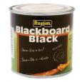 Rustin's Quick Dry Blackboard Black Paint, 500ml.